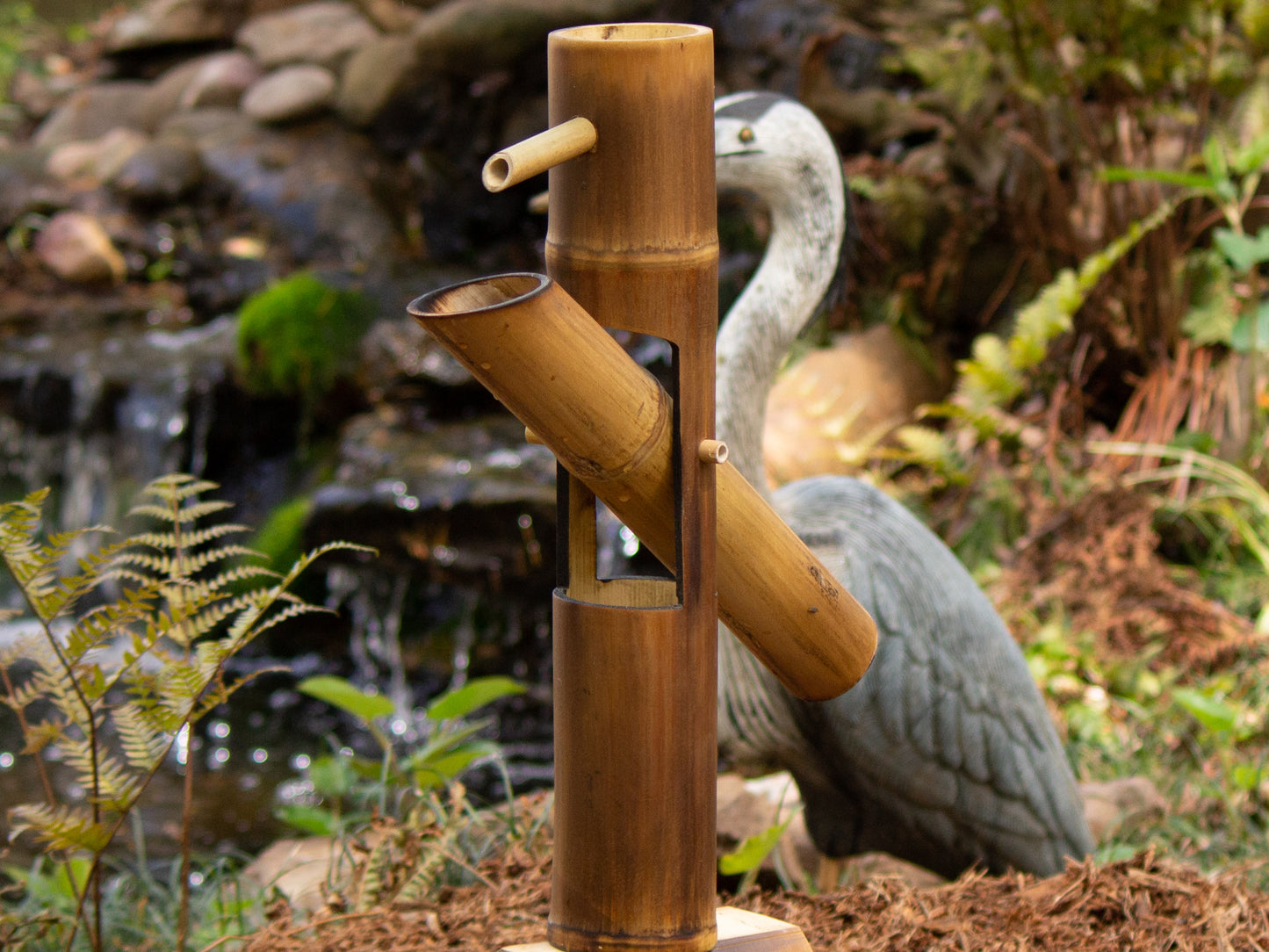 Shishi odoshi bamboo fountain