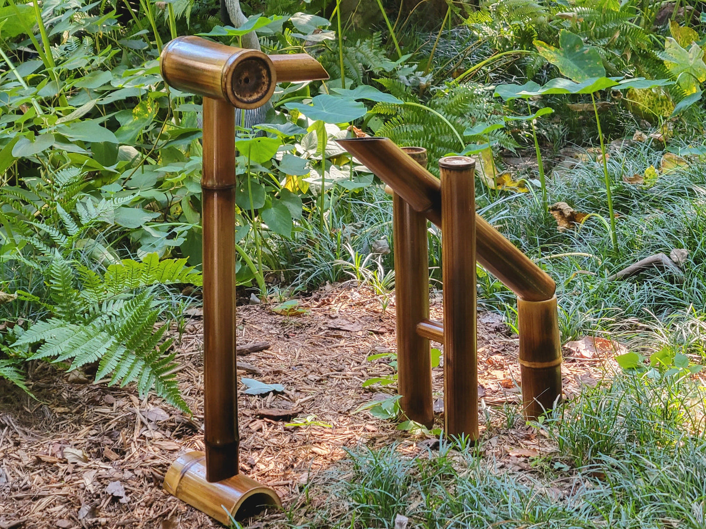 NEW Shishi odoshi or Deer Scare Bamboo Tiki Fountain