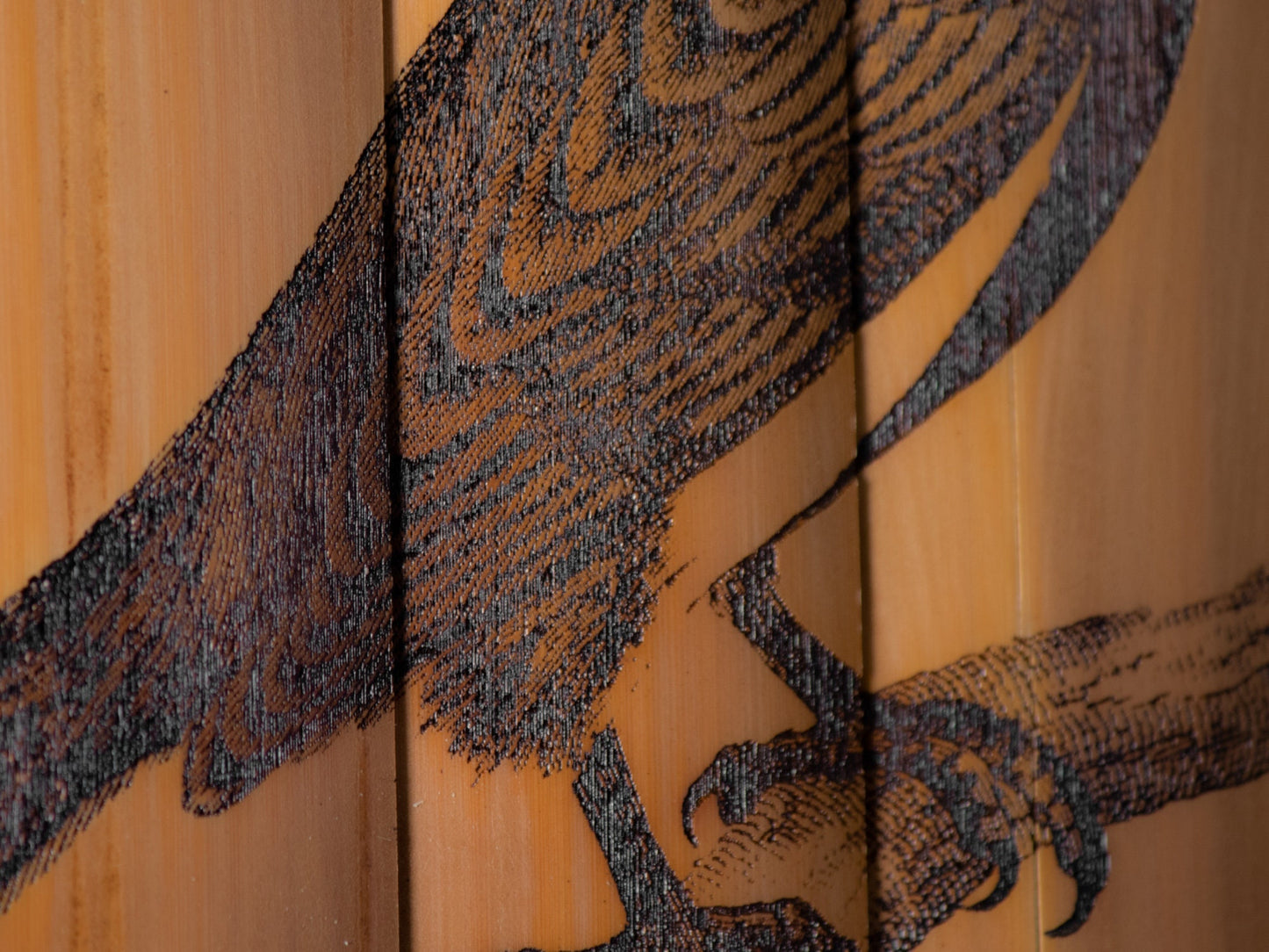 Toucan Lithograph Scientific Illustration - Laser Carved into a Bamboo Wall Hanging - Great Gift for Tropical Art Lovers - FREE SHIPPING