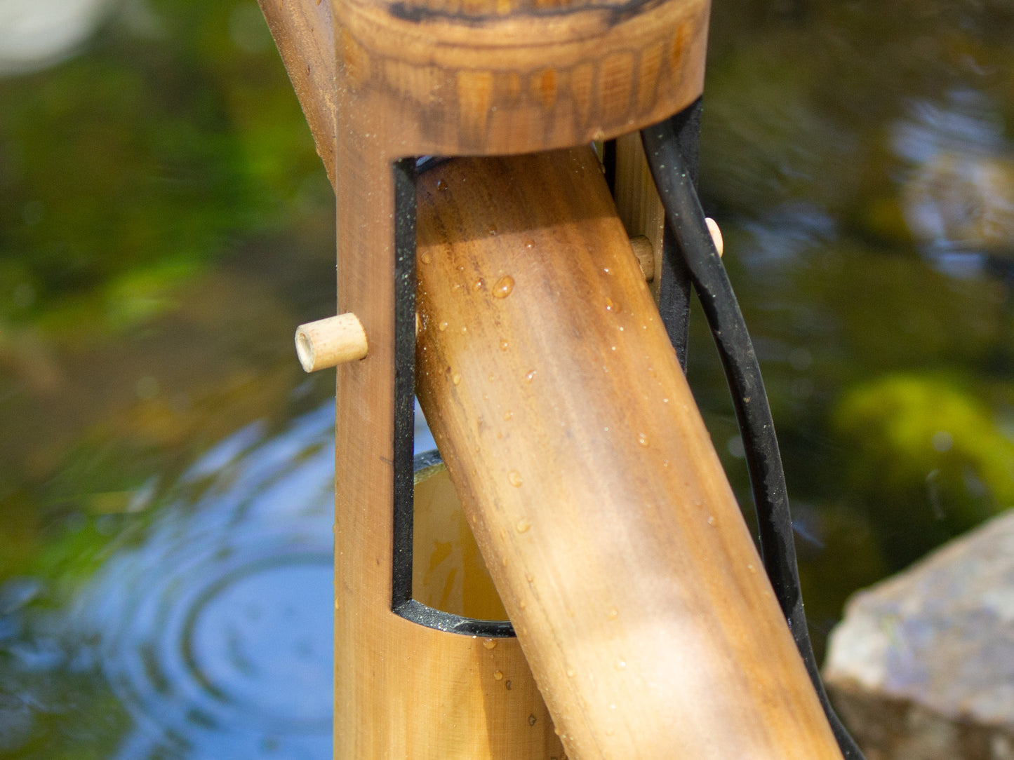 Shishi odoshi bamboo fountain