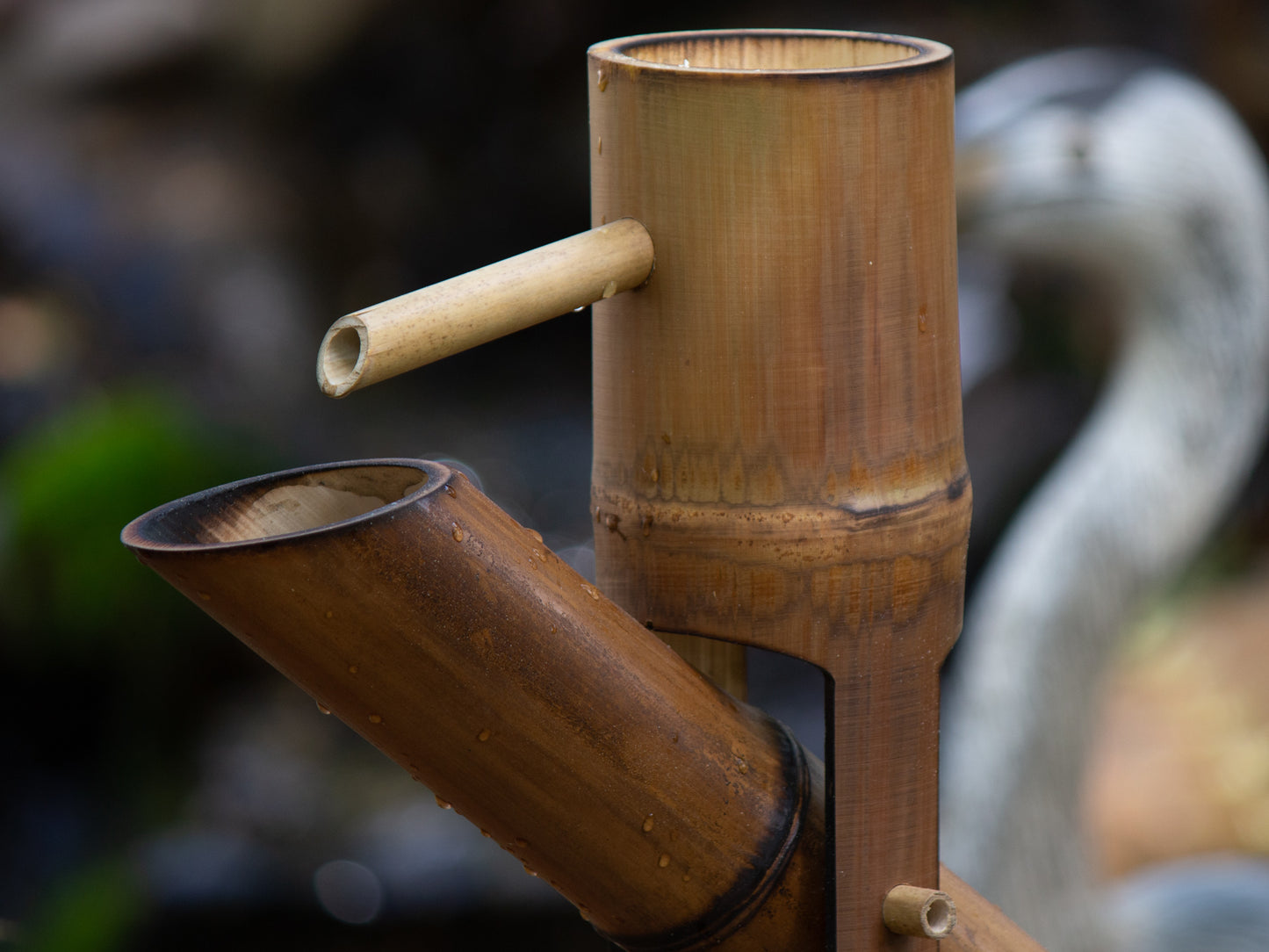 Shishi odoshi bamboo fountain